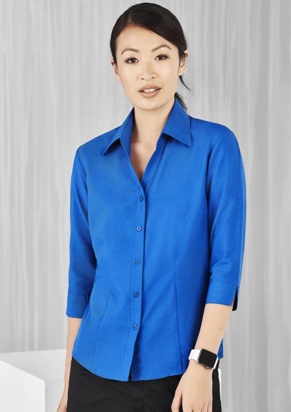 Womens Oasis 3/4 Sleeve Shirt (FBIZLB3600)