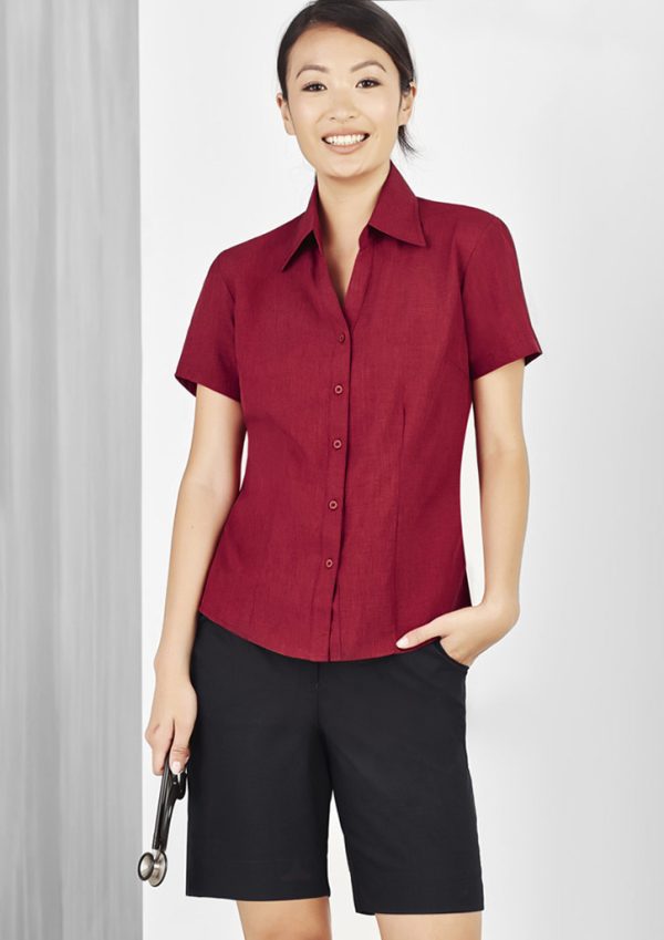 Womens Oasis Short Sleeve Shirt (FBIZLB3601)