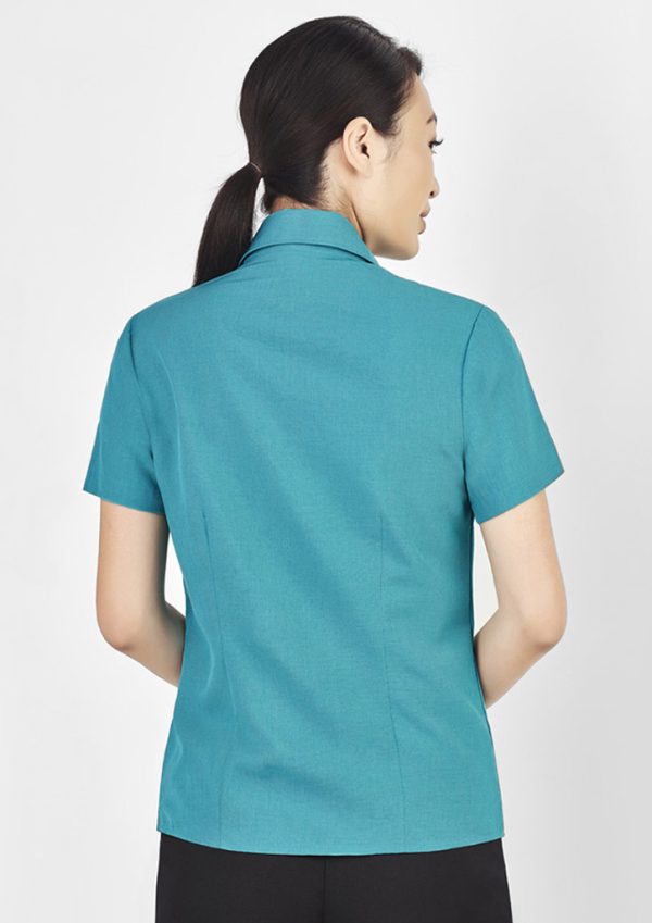 Oasis Ladies Plain Short Sleeve Shirt (FBIZLB3601)