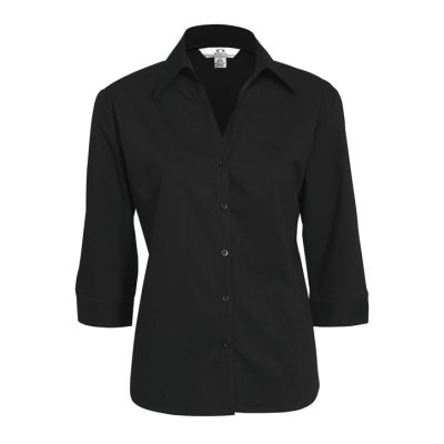 Womens Metro 3/4 Sleeve Shirt (FBIZLB7300)