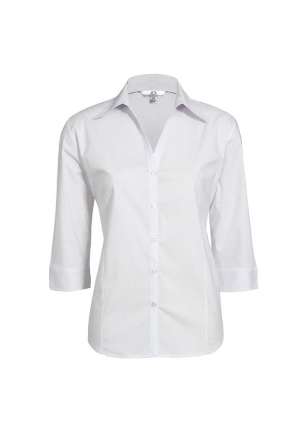 Womens Metro 3/4 Sleeve Shirt (FBIZLB7300)