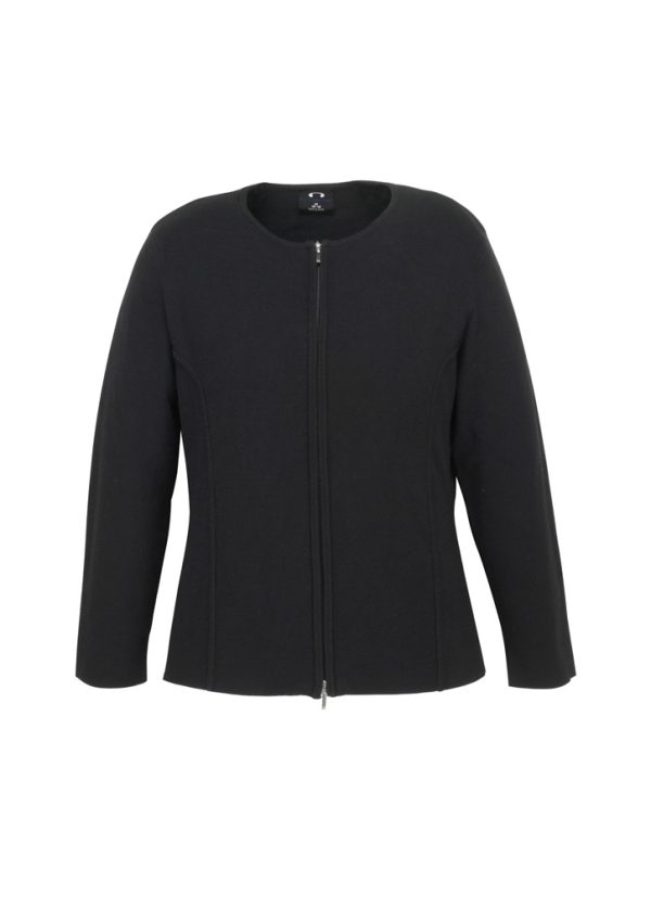 Womens 2-Way Zip Cardigan (FBIZLC3505)