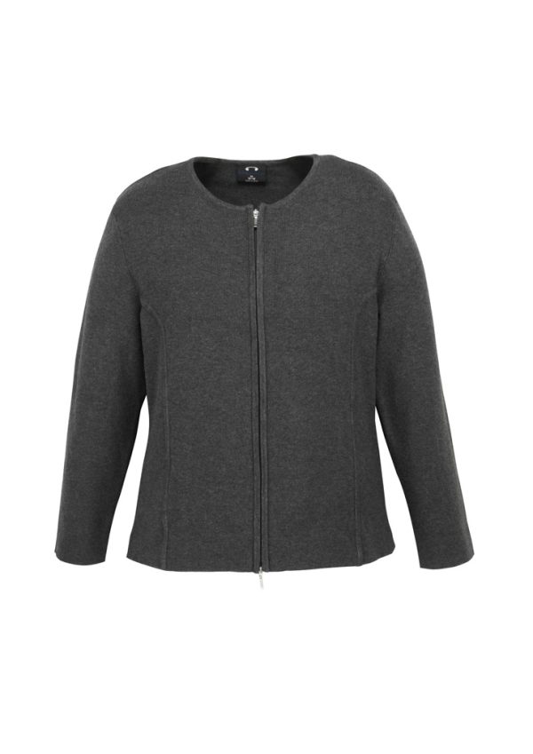 Womens 2-Way Zip Cardigan (FBIZLC3505)