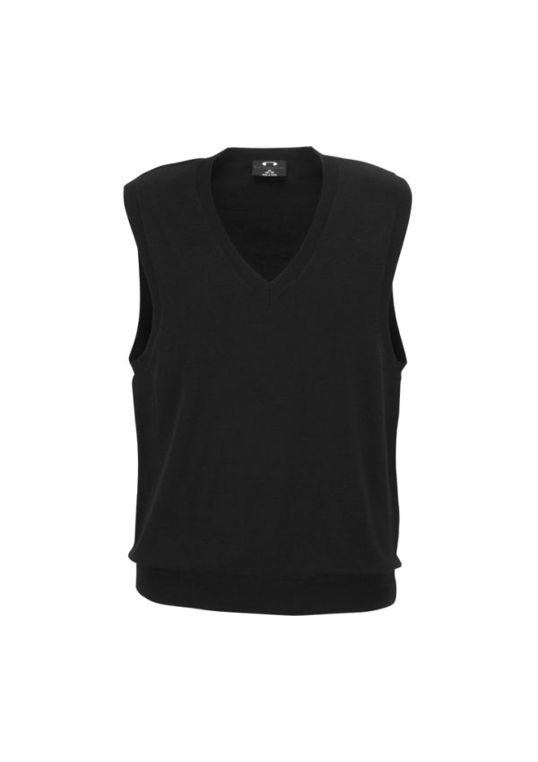 Womens V-Neck Knit Vest (FBIZLV3504)