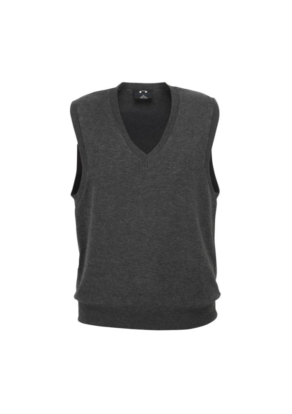 Womens V-Neck Knit Vest (FBIZLV3504)