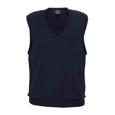 Womens V-Neck Knit Vest (FBIZLV3504)