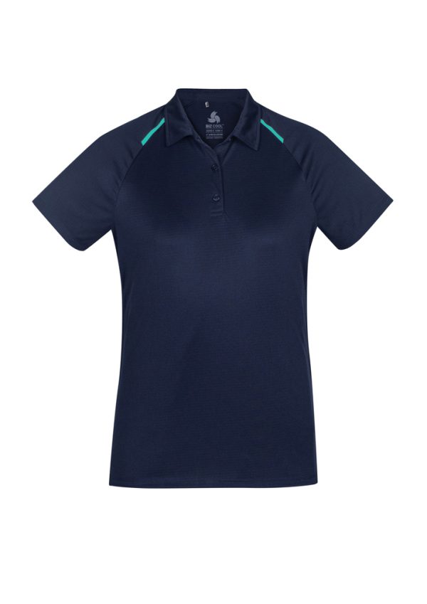 Womens Academy Short Sleeve Polo (FBIZP012LS)