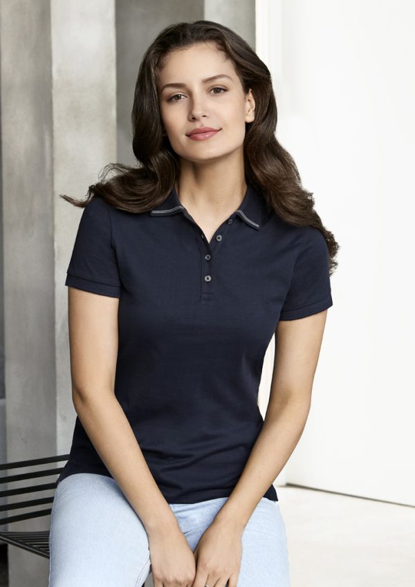 Womens Aston Short Sleeve Polo (FBIZP106LS)
