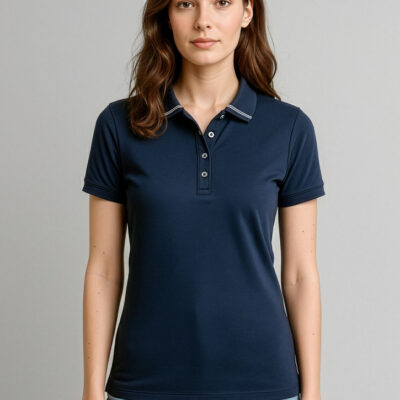 Womens Aston Short Sleeve Polo (FBIZP106LS)