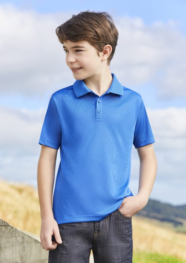 Kids Action Short Sleeve Polo (FBIZP206KS)