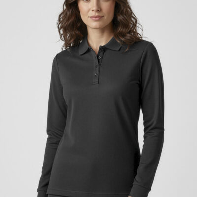 Womens Action Long Sleeve Polo (FBIZP206LL)