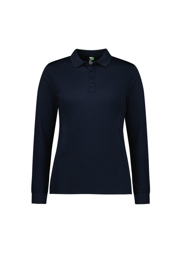 Womens Action Long Sleeve Polo (FBIZP206LL)