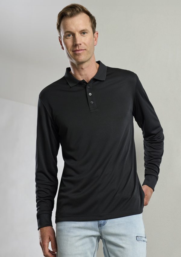 Mens Action Long Sleeve Polo (FBIZP206ML)