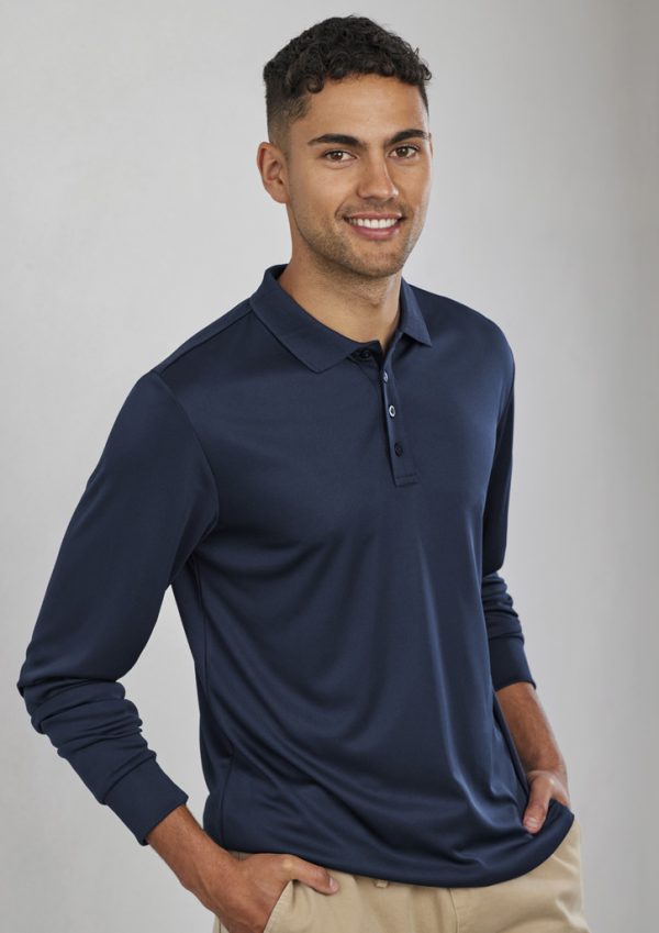 Mens Action Long Sleeve Polo (FBIZP206ML)