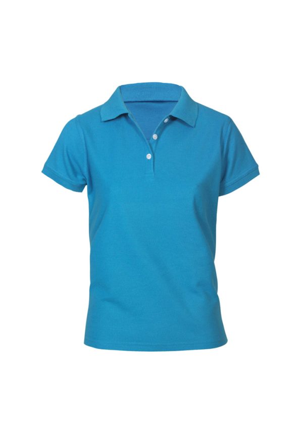 Womens Neon Short Sleeve Polo (FBIZP2125)