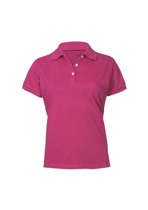 Womens Neon Short Sleeve Polo (FBIZP2125)