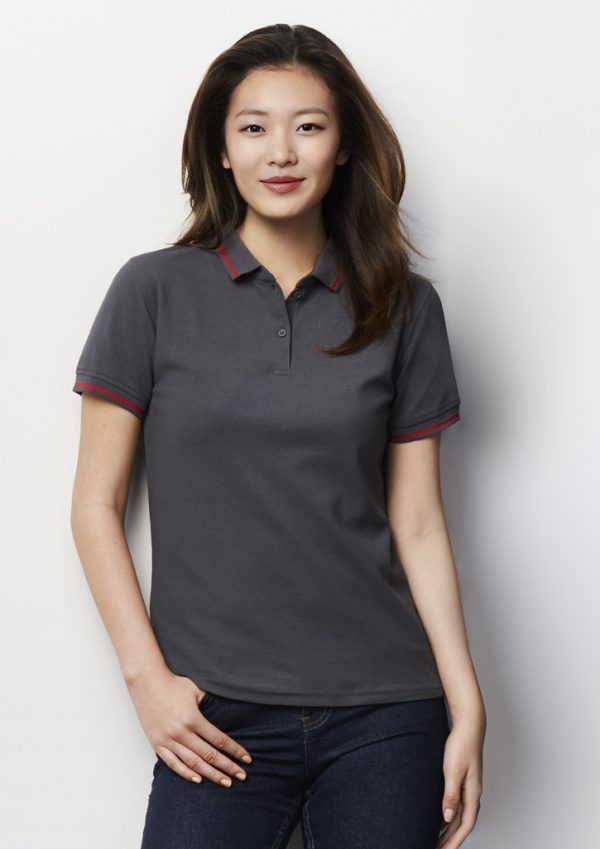 Womens Jet Short Sleeve Polo (FBIZP226LS)