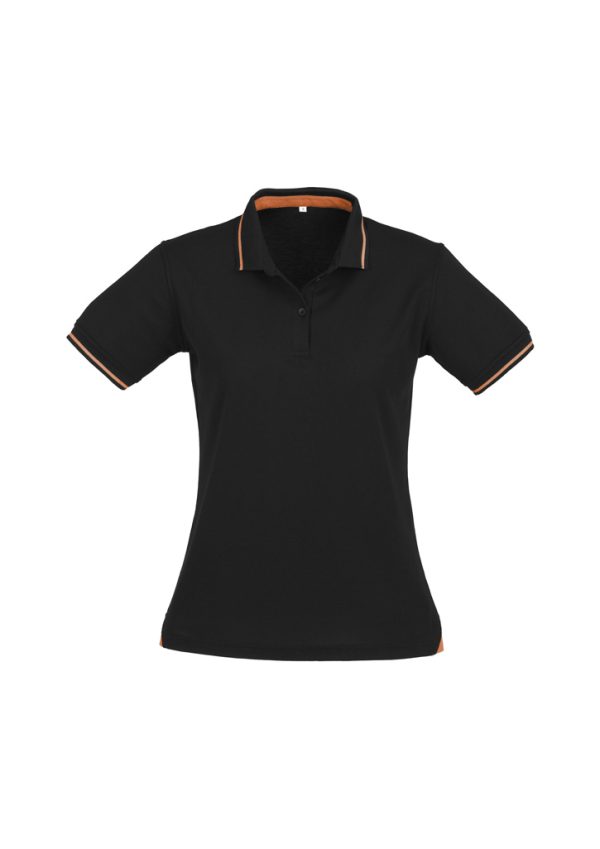 Womens Jet Short Sleeve Polo (FBIZP226LS)