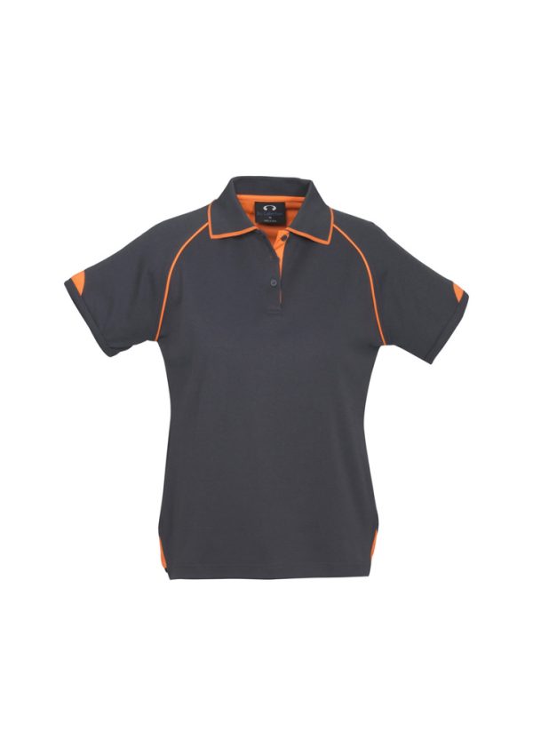 Womens Fusion Short Sleeve Polo (FBIZP29022)