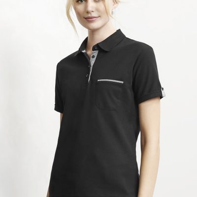 Womens Edge Short Sleeve Polo (FBIZP305LS)