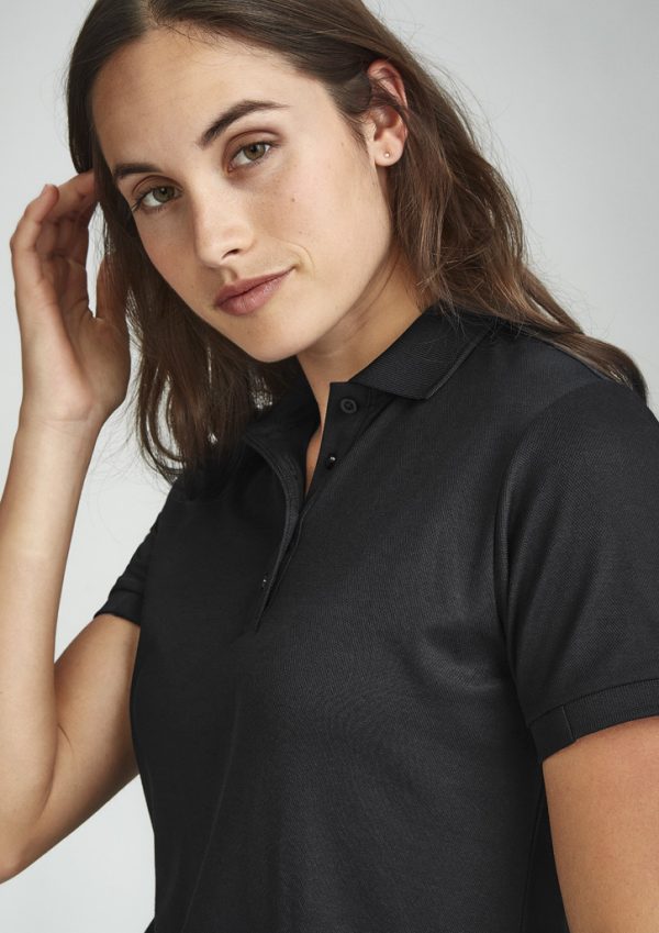 Womens Focus Short Sleeve Polo (FBIZP313LS)