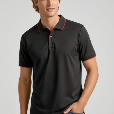 Mens Focus Short Sleeve Polo (FBIZP313MS)