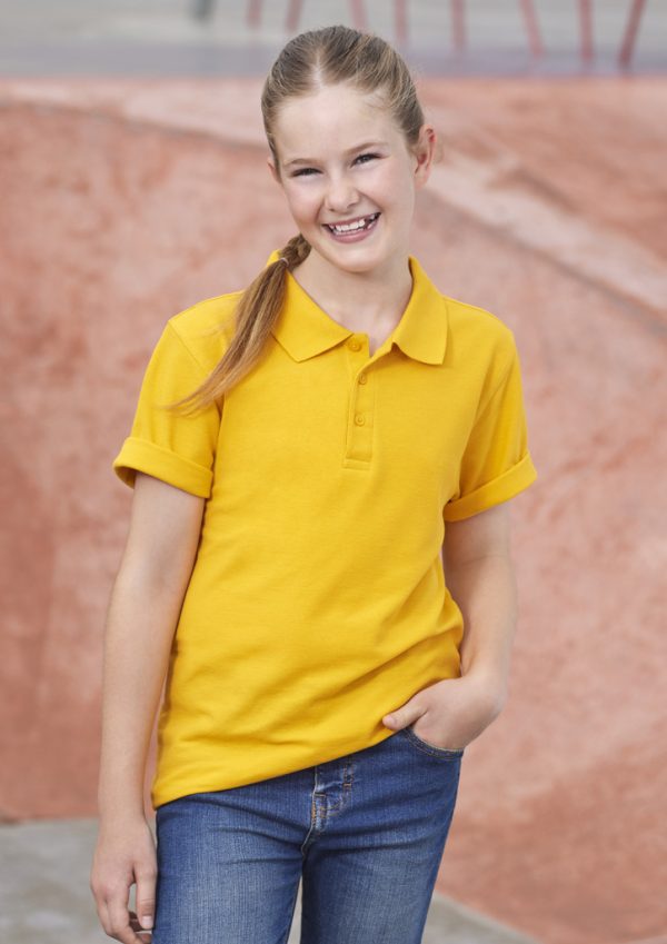 Kids Crew Short Sleeve Polo (FBIZP400KS)