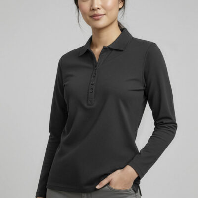 Crew Ladies Long Sleeve Polo (FBIZP400LL)