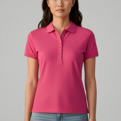 Womens Crew Short Sleeve Polo (FBIZP400LS)