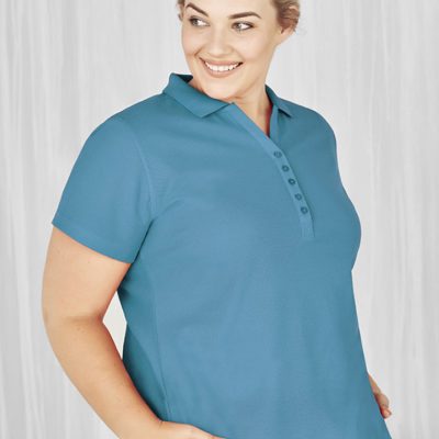 Womens Crew Short Sleeve Polo (FBIZP400LS)