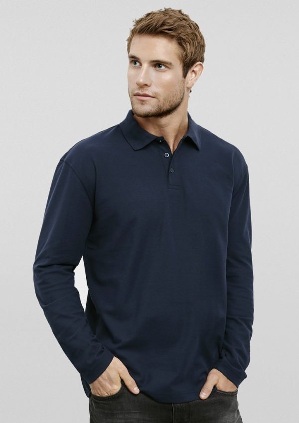 Mens Crew Long Sleeve Polo (FBIZP400ML)