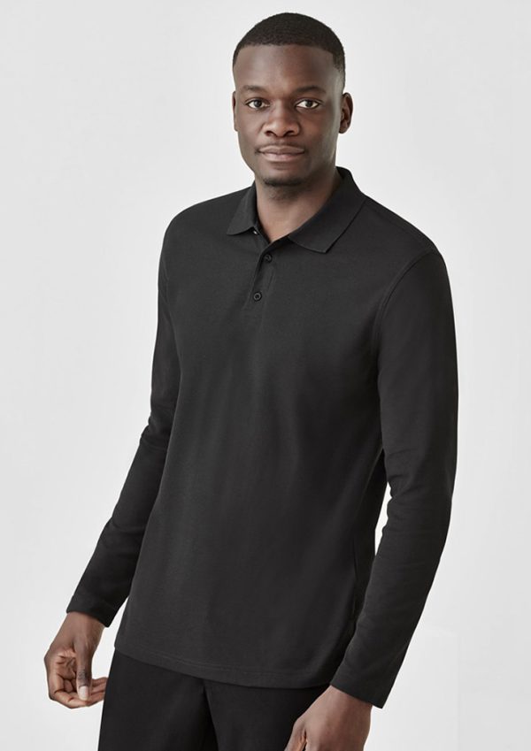 Mens Crew Long Sleeve Polo (FBIZP400ML)