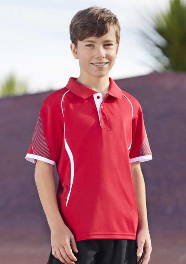 Kids Razor Short Sleeve Polo (FBIZP405KS)
