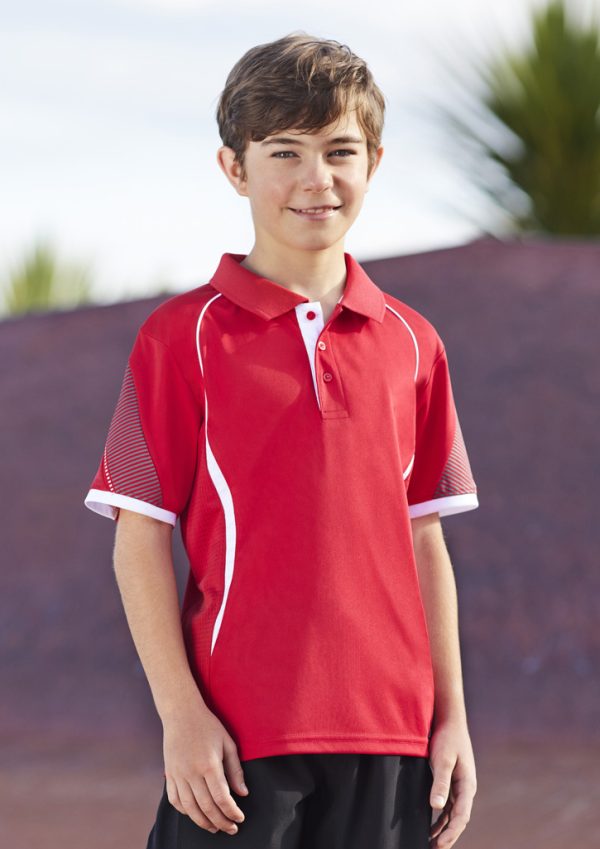 Kids Razor Short Sleeve Polo (FBIZP405KS)