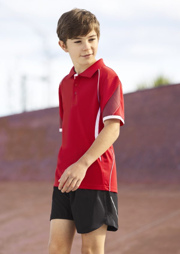 Kids Razor Short Sleeve Polo (FBIZP405KS)