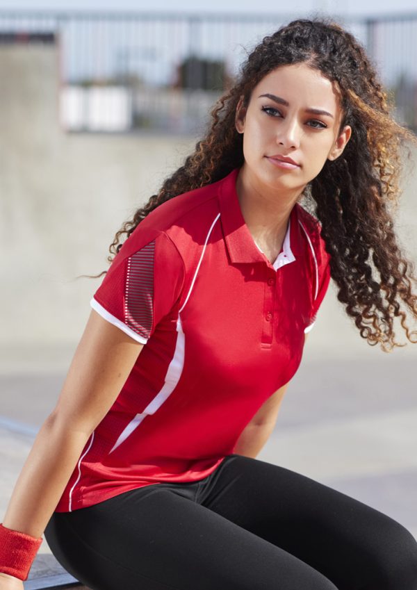 Womens Razor Short Sleeve Polo (FBIZP405LS)