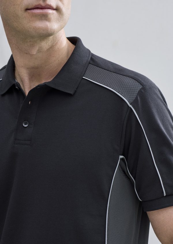 Unisex Grid Short Sleeve Polo (FBIZP413US)