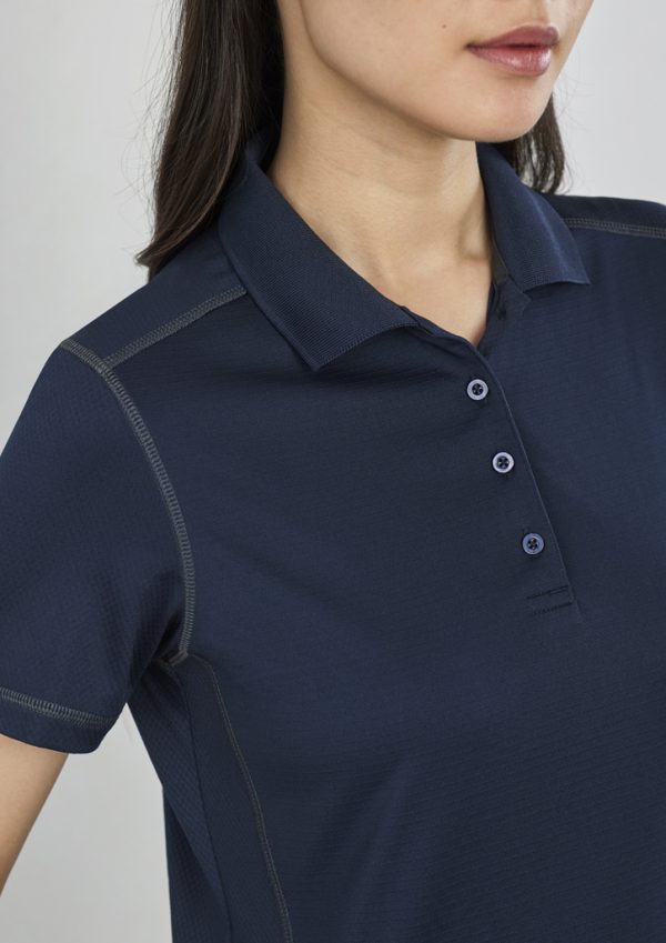 Womens Dart Short Sleeve Polo (FBIZP419LS)