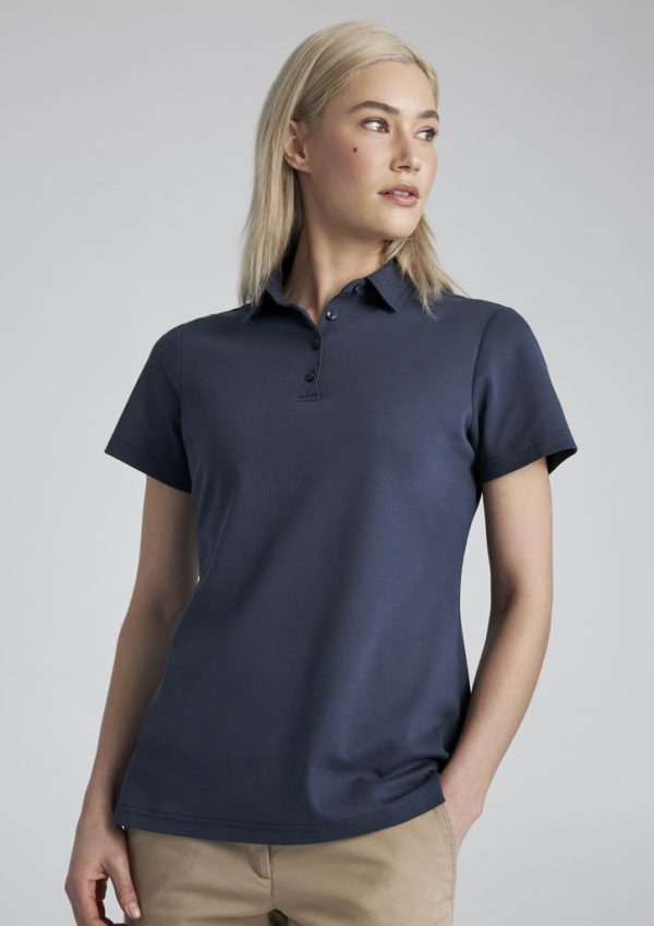 Womens Lotus Short Sleeve Polo (FBIZP515LS)