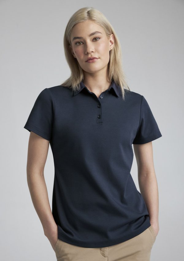 Womens Lotus Short Sleeve Polo (FBIZP515LS)