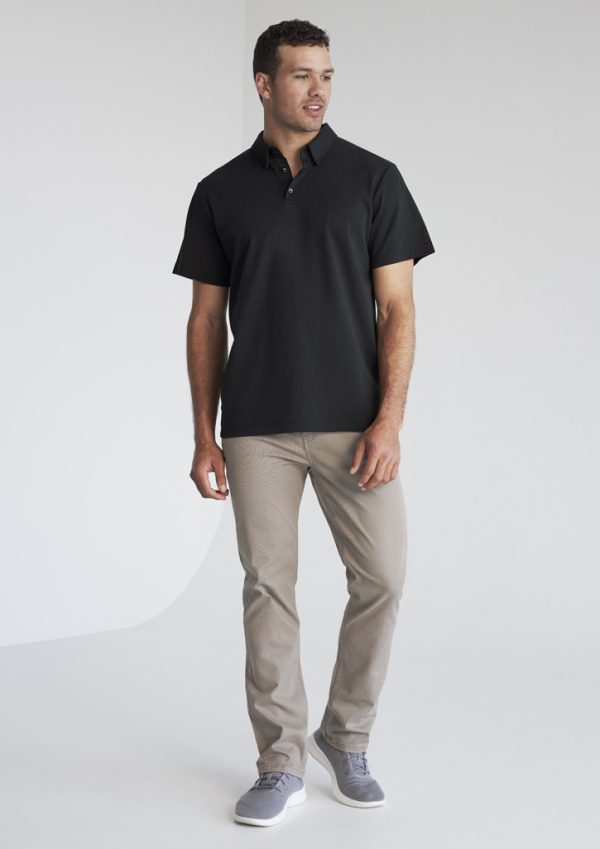 Mens Lotus Short Sleeve Polo (FBIZP515MS)