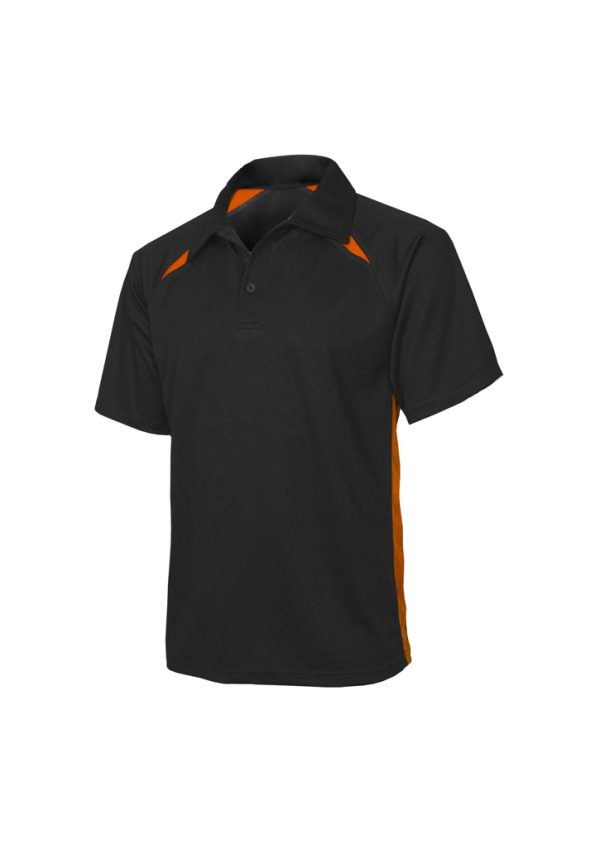 Mens Splice Short Sleeve Polo (FBIZP7700)