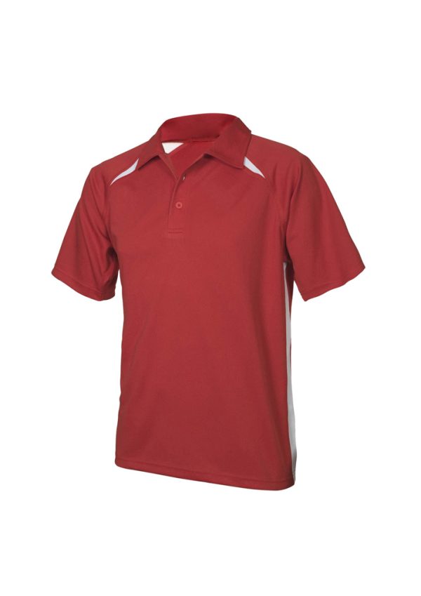 Mens Splice Short Sleeve Polo (FBIZP7700)