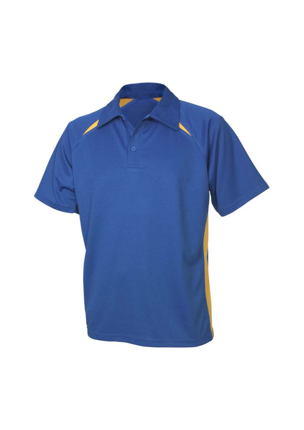 Mens Splice Short Sleeve Polo (FBIZP7700)