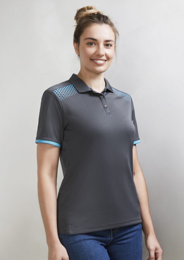 Womens Galaxy Short Sleeve Polo (FBIZP900LS)
