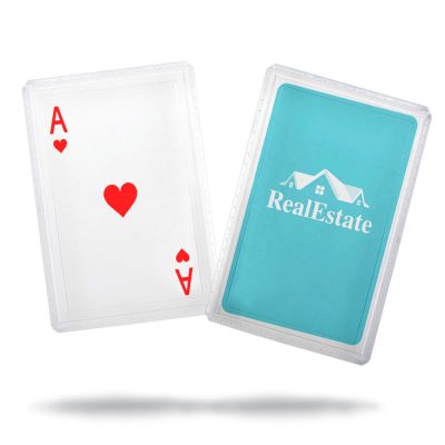 Bridge Size Playing Cards - Plastic Case (CHOICE1021)