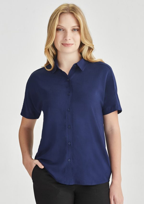 Womens Dahlia Short Sleeve Blouse (FBIZRB365L)