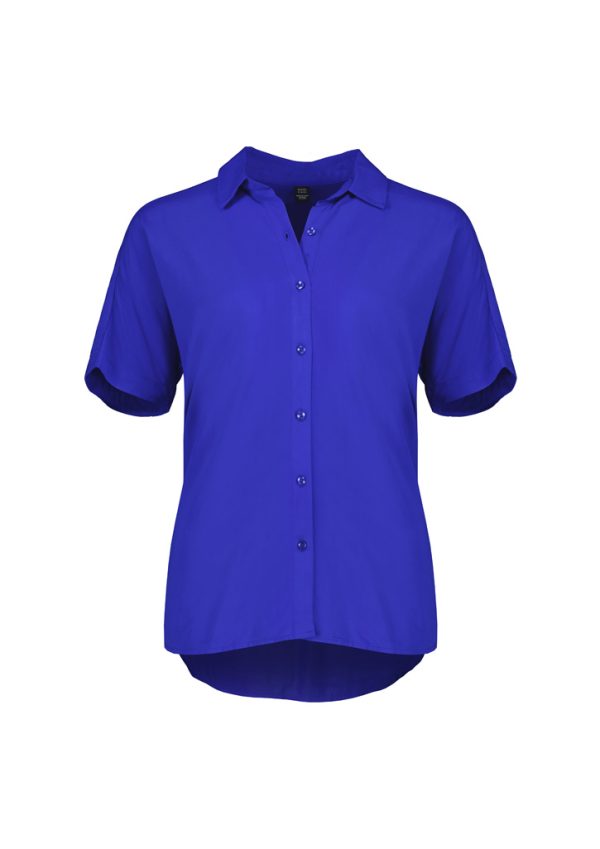 Womens Dahlia Short Sleeve Blouse (FBIZRB365L)