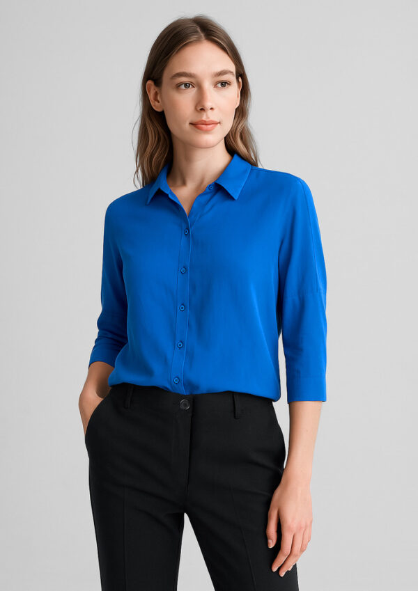Womens Dahlia 3/4 Sleeve Blouse (FBIZRB366LT)