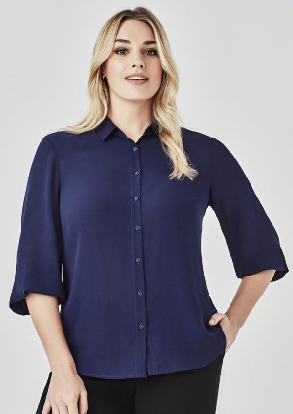 Womens Lucy 3/4 Sleeve Blouse (FBIZRB965LT)